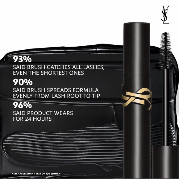 YSL Lash Clash Mascara plus YSL Satin Color Lipstick Bundle (Deluxe/Travel size) - Picture 10 of 10